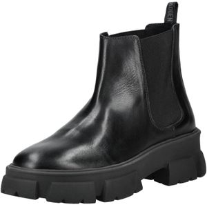 Steve Madden - Chelsea Boots - Zwart - Leer