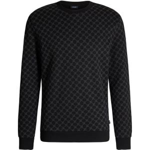 JOOP! Sweatshirt 'Theo'  donkergrijs / zwart