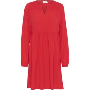 Kaffe - Jurk 'Linda' - Roestrood - Jerseyjurken
