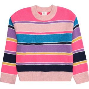 GAP Trui  royal blue/koningsblauw / rosa / lichtroze / zwart