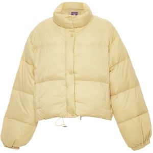 Koosh Winterjas  lichtgeel