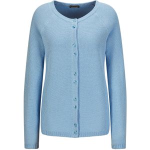 Goldner Gebreid vest  lichtblauw