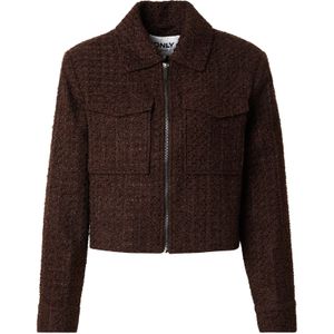 Onlshona - Lichte Jas - Overshirt - Kort - Lange Mouwen - Ritssluiting