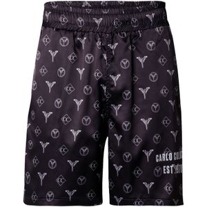 Carlo Colucci Broek 'Dobermann'  zwart / wit