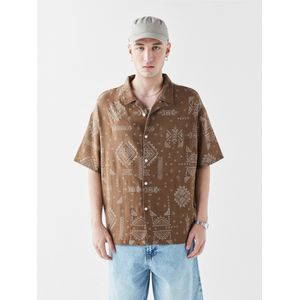 VAMOS CLO Overhemd  bruin