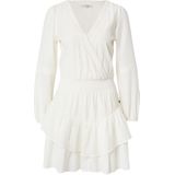 Pepe Jeans - PL9537702 Lorenza - Jurk - Wit - Katoen - Lange Mouwen