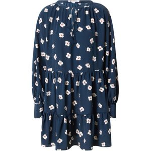 GLAMOROUS Jurk  navy / oranjerood / wit