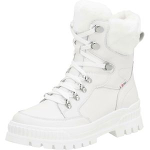 Rieker - Evolution - Veterlaarsjes - Wit - Met Plateau - Waterafstotend