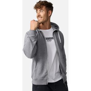 INDICODE JEANS Sweatvest 'Christos'  grijs