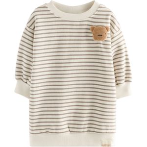 Next Jurk  ecru / mokka