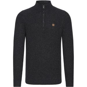 !Solid Trui 'SDRicardo'  donkergrijs