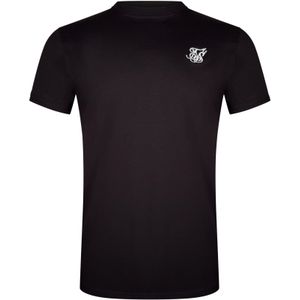 SikSilk Shirt  zwart / wit