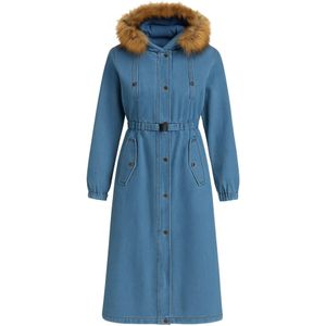 MODAMIHRAM Tussenmantel  blauw denim