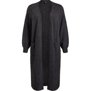 Zizzi Oversized vest 'CAVISTA'  donkergrijs