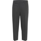 Kaffe - KA Sakura - Capri Broek - Antraciet - Gerecycled Materiaal - High Waist