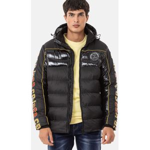 CIPO & BAXX Winterjas  geel / oranje / zwart