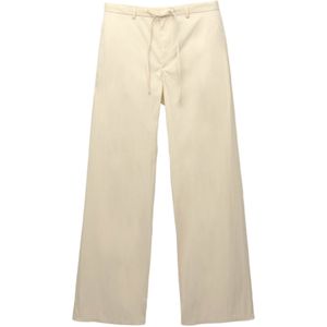 Pull&Bear Broek  lichtgeel