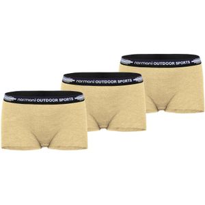 normani Broekje 'Morwell'  beige / zwart / wit