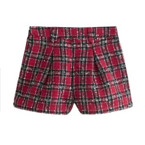 Next Broek  rood / zwart / wit