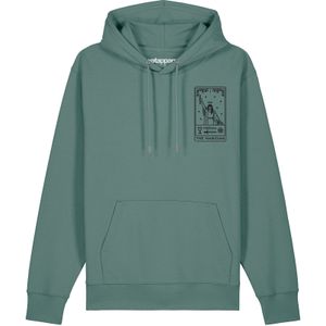 Watapparel Sweatshirt ' Tarot The Magician '  grijs / groen