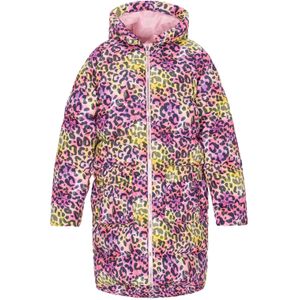 myMo at night Tussenmantel  citroengeel / antraciet / pink / wit