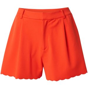 ONLY Bandplooibroek 'ONLSILJA'  oranjerood