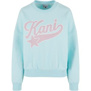 Karl Kani Sweatshirt 'Star'  lichtblauw / rosa / wit