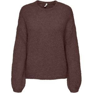 ONLY Trui 'ONLJACKIE'  donkerbruin