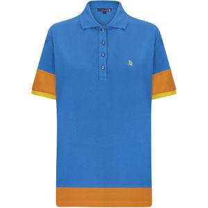 Giorgio di Mare Shirt  blauw / geel / oranje
