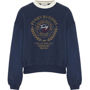 Funky Buddha Sweatshirt  navy