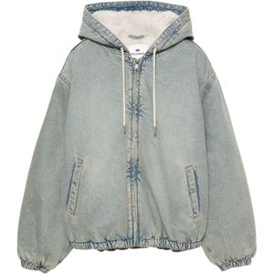 Pull&Bear Tussenjas  lichtblauw