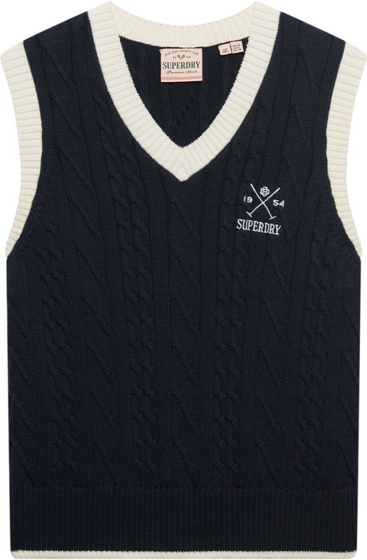 Superdry - Heritage - Mouwloos T-shirt - Katoen