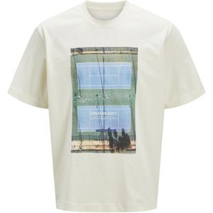 JACK & JONES Shirt  gemengde kleuren / wit