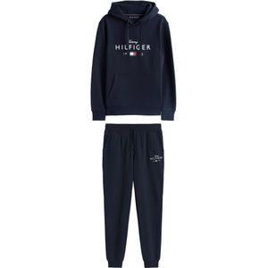 TOMMY HILFIGER Joggingpak  navy / rood / wit