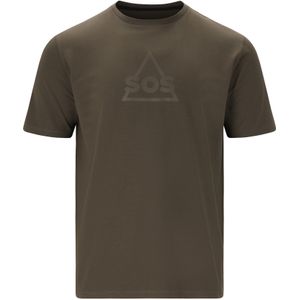 SOS Shirt  olijfgroen