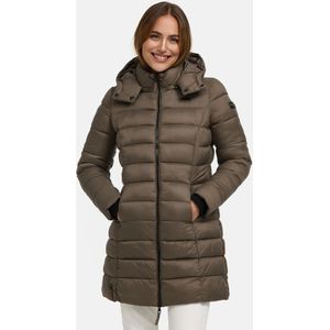 MARIKOO - Abendsternchen - Gewatteerde Jas - Bruin - Normale Pasvorm