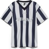 VERO MODA Shirt 'VMLaika'  navy / lichtgrijs / zilver