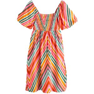 Next Zomerjurk  petrol / oranje / pink / offwhite