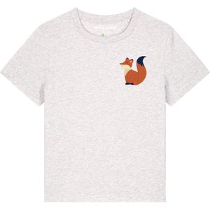 Watapparel Shirt ' Cute Fox '  gemengde kleuren / wit gemêleerd