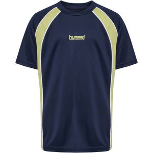 Hummel Functioneel shirt  navy / kiwi / wit