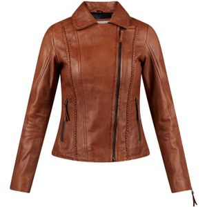 7ELEVEN Tussenjas 'SEJady'  cognac