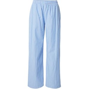 Abercrombie & Fitch Broek  lichtblauw / wit