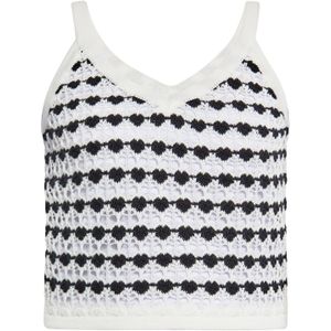 ebeeza Top  zwart / wit