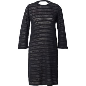 PIECES Gebreide jurk 'PCTAGDA'  zwart