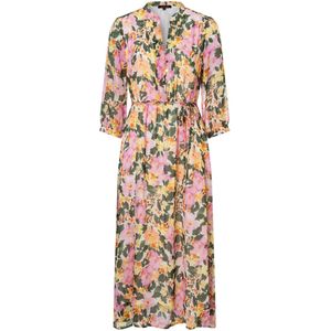 MORE & MORE Blousejurk  geel / donkergroen / oranje / rosa