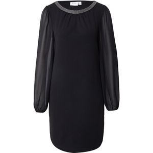 VILA Jurk 'VICLARA'  zwart / zilver