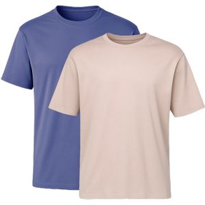 C&City Shirt  royal blue/koningsblauw / pastelroze