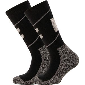 EWERS Sokken  grijs gemêleerd / zwart