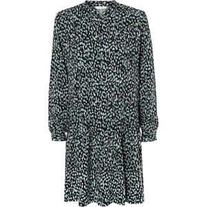 TATUUM Blousejurk 'LILI'  pastelblauw / lichtblauw / kaki / zwart