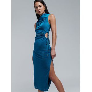 BWLDR Jurk 'Lenora'  petrol